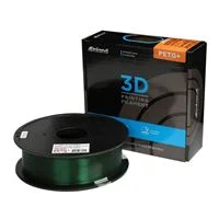 Inland 1.75mm PETG+ 3D Printer Filament - 1kg (2.2 lbs) Spool - Translucent Green