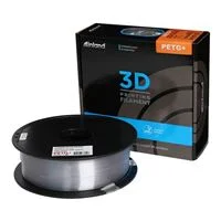 Inland 1.75mm PETG+ 3D Printer Filament - 1kg (2.2 lbs) Spool - Transparent