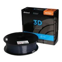 Inland 1.75mm PETG+ 3D Printer Filament 1kg (2.2 lbs) Spool - Translucent Gray