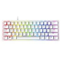 Razer Huntsman Mini 60% Optical Gaming Keyboard White - Clicky Purple Switch