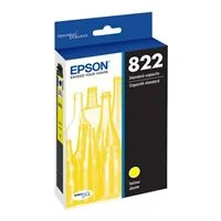 Epson 822 Standard Capacity Yellow Ink Cartridge