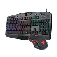 Redragon S101 Wired Gaming Keyboard and RGB Mouse Combo for Windows PC - Black