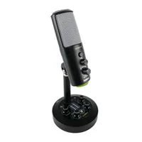 Mackie EM-CHROMIUM USB Condenser Microphone with 2-channel Mixer - Black