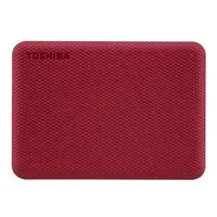 Toshiba Canvio Advance 1TB USB 3.1 (Gen 1 Type-A) 2.5&quot; Portable External Hard Drive - Red