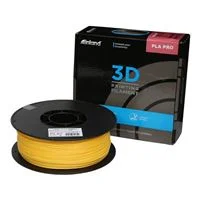 Inland 1.75mm PLA PRO 3D Printer Filament 1kg (2.2 lbs) Spool - Yellow
