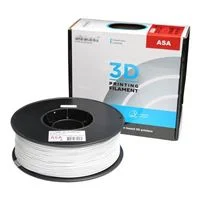 Inland PolyLite 1.75mm White ASA 3D Printer Filament - 1kg Spool (2.2 lbs)