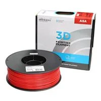 Inland 1.75mm Red ASA 3D Printer Filament - 1kg Spool (2.2 lbs)