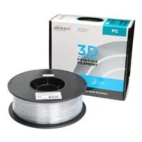 Inland 1.75mm PC 3D Printer Filament - 1kg (2.2 lbs) Spool - Transparent