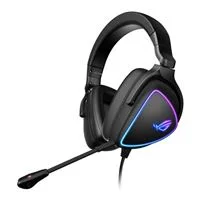 ASUS ROG Delta S Gaming Headset w/ USB-C, Ai Powered Noise-Canceling Microphone, Over-Ear Headphones, for PC/ Mac/ Nintendo Switch/ and Sony Playstation, Ergonomic Design