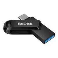 SanDisk 32GB Ultra Fit Dual Drive Go SuperSpeed USB 3.2 (Gen 1) Type-C Flash Drive - Black