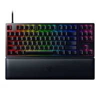 Razer Huntsman V2 Tenkeyless Optical Clicky Purple Switch Wired Gaming Keyboard - Black