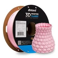 Inland 1.75mm PLA 3D Printer Filament 1kg (2.2 lbs) Cardboard Spool - Matte Pink