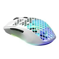 SteelSeries Aerox 3 Wireless Ultra-Lightweight Gaming Mouse - Snow