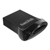 SanDisk 128GB Ultra Fit Hi-Speed USB 3.2 (Gen 1) Flash Drive - Black