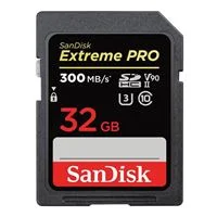 SanDisk 32GB Extreme Pro SDXC UHS-II Flash Memory Card
