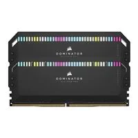 Corsair Dominator Platinum RGB 32GB (2 x 16GB) DDR5-5200 PC5-41600 CL40 Dual Channel Desktop Memory Kit CMT32GX5M2B5200C40 - Black