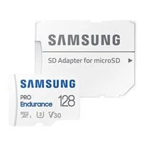 Samsung 128GB PRO Endurance MicroSDHC Class 10 / UHS-1 Flash Memory Card with Adapter