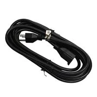 Inland Heavy Duty Power Extension Cord - 15 ft (Black)