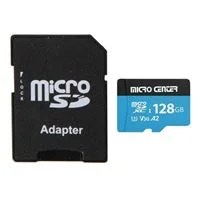 Micro Center 128GB Performance microSDXC Class 10 / UHS-3 Flash Memory Card with Adapter