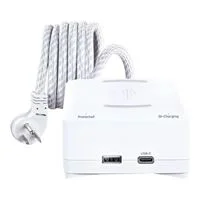CyberPower Systems Desk Top Charger - White