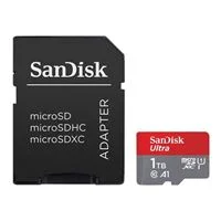 SanDisk 1TB Ultra MicroSDXC Class 10 / U1 / A1 Flash Memory Card with Adapter