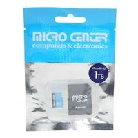 Micro Center 1TB Performance microSDXC Class 10 / UHS-I / U3 / V30 / A2 Flash Memory Card with Adapter