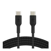 Belkin BOOST CHARGE Braided USB Type-C to USB Type-C Cable (Black) - 3.3ft.