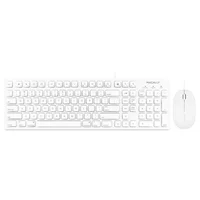MacAlly Full-Size USB Keyboard with 3 Button USB Optical Mouse Combo for Mac