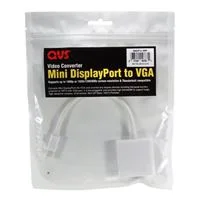 QVS Mini DisplayPort Male to VGA Female Digital Video Adapter