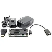 Micro Connectors Raspberry Pi Zero Starter Case Kit with Power Adapter and Cable (RAS-PCS01PWR-BK)