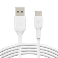 Belkin BOOST CHARGE USB 2.0 (Type-C) Male to USB 2.0 (Type-A) Male Charge/ Sync Cable 6.6 ft. - White