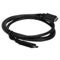 Inland USB 3.1 (Gen 2 Type-C) to USB 3.1 (Gen 2 Type-C) Cable 3.28 ft. - Black