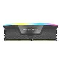 Corsair Vengeance RGB 32GB (2 x 16GB) DDR5-5600 PC5-44800 CL36 Dual Channel Desktop Memory Kit CMH32GX5M2B5600Z36K - Black