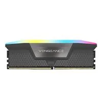 Corsair Vengeance RGB 64GB (2 x 32GB) DDR5-5600 PC5-44800 CL40 Dual Channel Desktop Memory Kit CMH64GX5M2B5600Z40K - Black