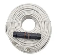 Micro Connectors CAT6A Industrial Outdoor-Rated Shielded Ethernet Cable