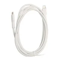 Inland BoostCharge Flex Silicone USB Type-C to Lightning Cable - White