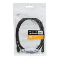 Inland 6ft USB-C to Lightning Cable - Black