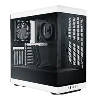 HYTE Y40 Tempered Glass ATX Mid-Tower Computer Case - White