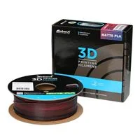 Inland 1.75mm Black-Red PLA 3D Printer Filament - 1kg Spool (2.2 lbs)