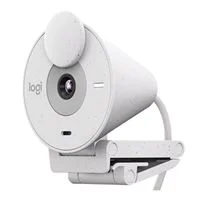 Logitech Brio 300 1080p Webcam - Off White