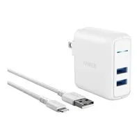 Anker 2-Port PowerPort 24W Wall Charger