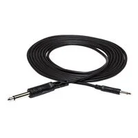 Hosa Technology 3.5mm Male to 1/4&quot; Male Cable - 3 ft.