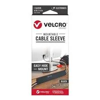 VELCRO Mountable Cable Sleeves Roll 36in x 5-3/4in. (Black)
