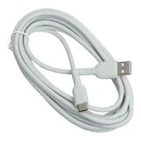 Inland USB Type-A to USB Type-C Cable - 10ft (Gray)