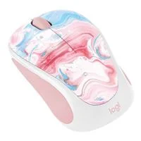Logitech Design Collection Wireless Mouse -  Cotton Candy