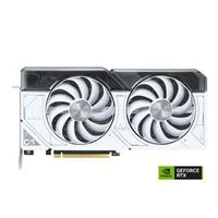 ASUS NVIDIA GeForce RTX 4070 Dual White Edition Overclocked Dual Fan 12GB GDDR6X PCIe 4.0 Graphics Card