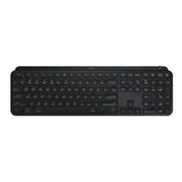 Logitech MX Keys S Low-Profile Wireless Keyboard - (Black)