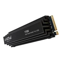 Crucial T700 4TB TLC NAND Flash PCIe Gen 5 x4 NVMe M.2 Internal SSD w/ Heatsink
