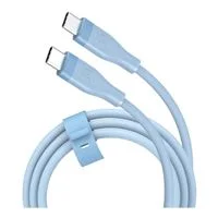j5create USB Type-C 60W Liquid Silicone Fast Charging Cable (Blue)
