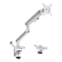 Inland Single-Monitor NEO Slim Spring-Assisted Monitor Arm with USB-A/USB-C Ports